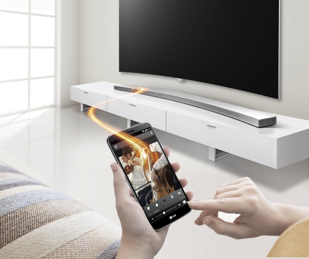 LG Curved Sound Bar