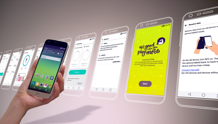 Antarmuka LG UX 5.0