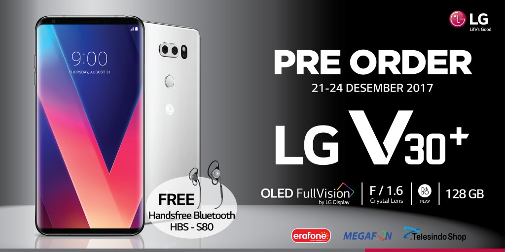 Pre Order LG V30 Plus