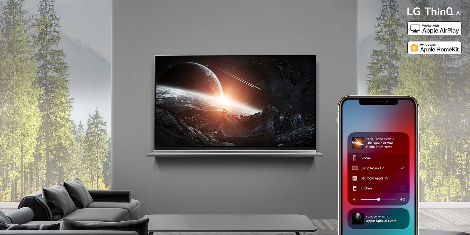 LG ThinQ AI TV 2019